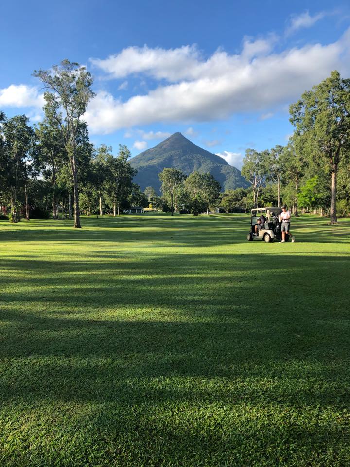 6th fairway at Gordonvale Golf Club